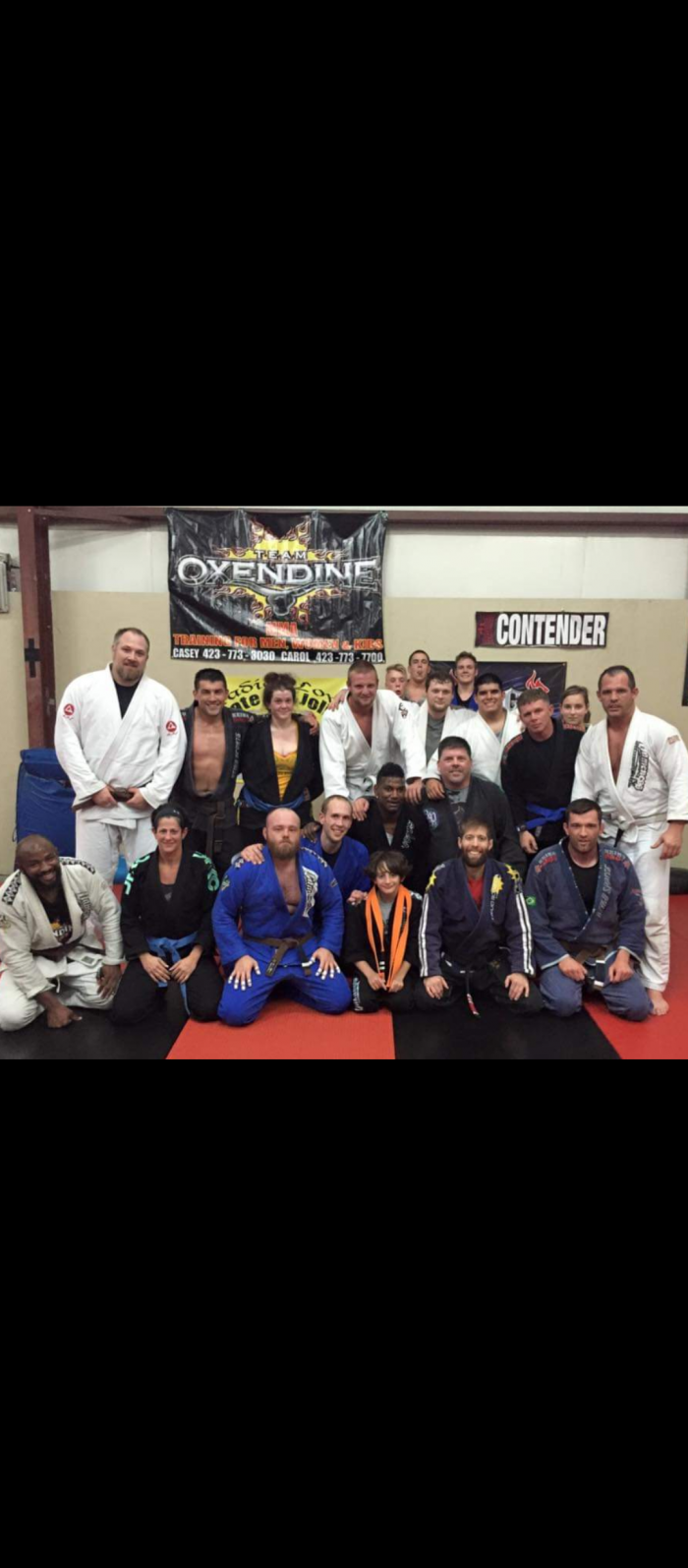 Brown belt · October 11, 2014 · Promoted by Casey Oxendine