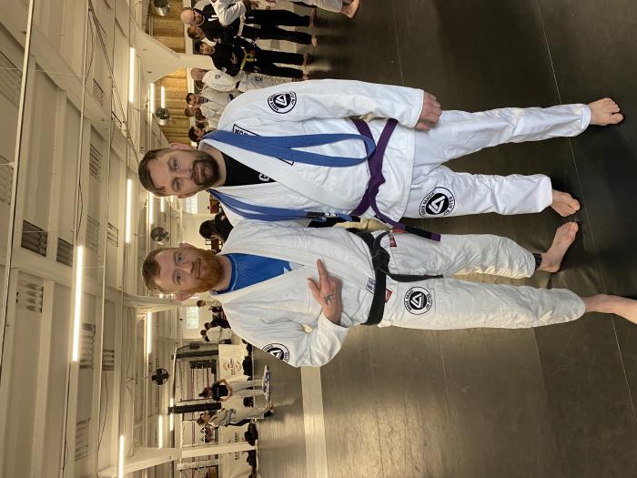 Purple belt · November 27, 2021 · Promoted by Kev capel