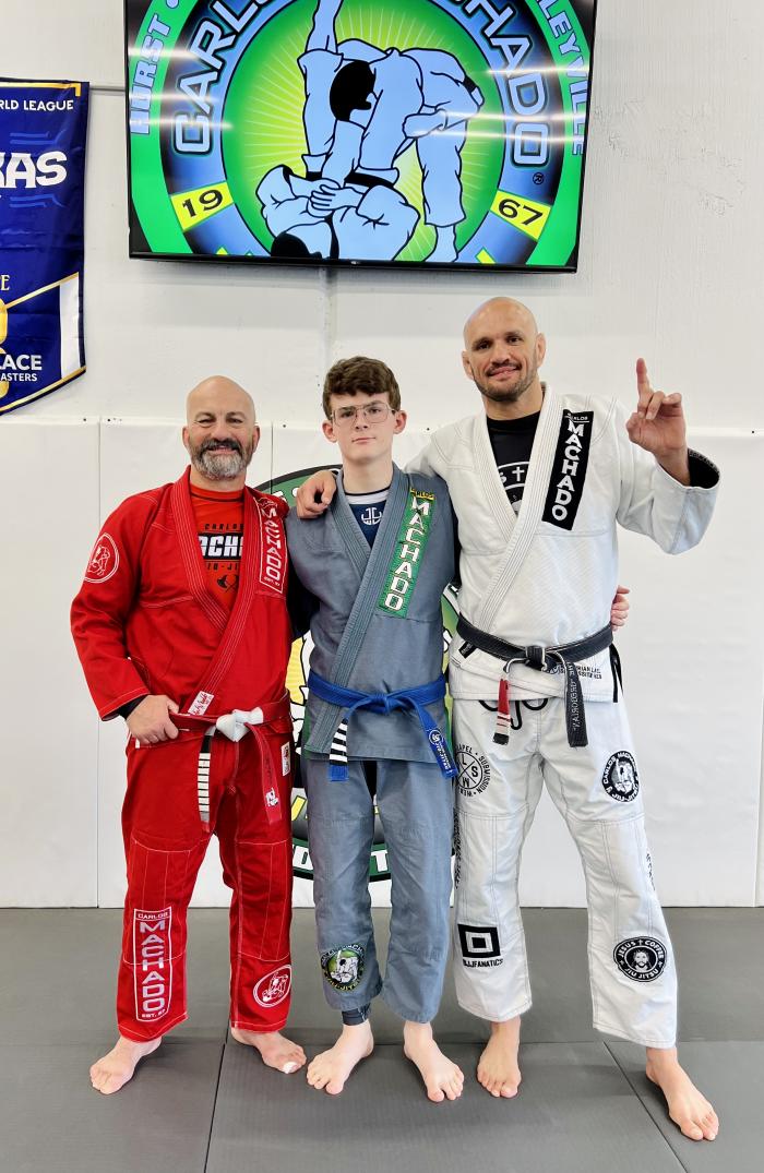 Blue belt · February 9, 2022 · Promoted by Greg Hamilton