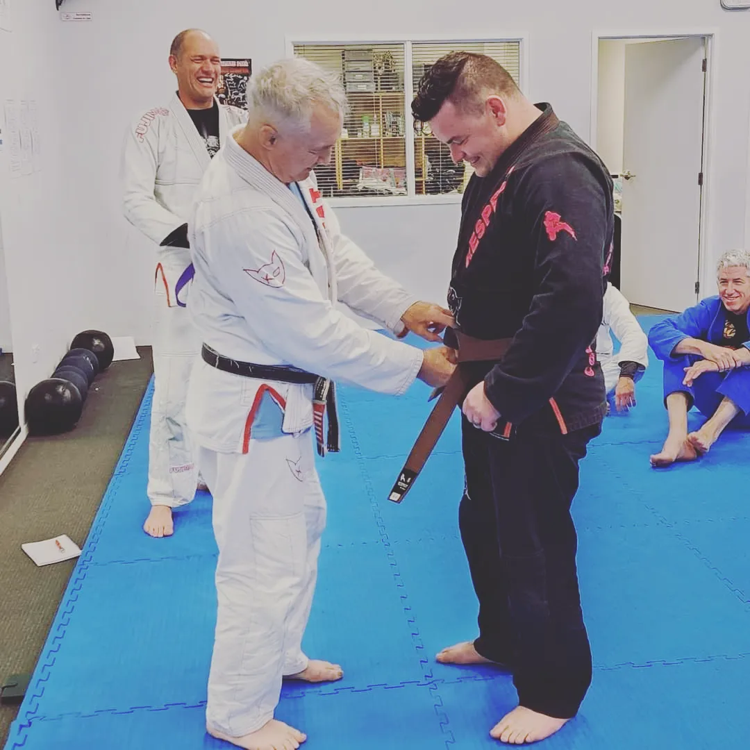 Brown belt · April 30, 2023 · Promoted by Harvey Skinner