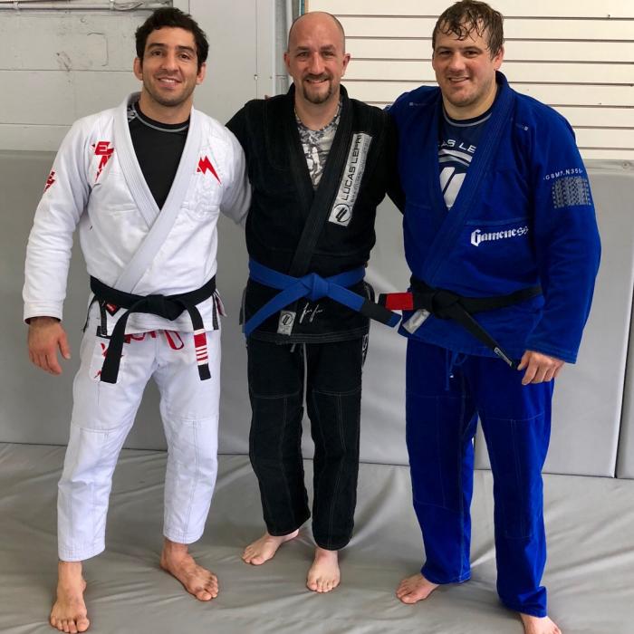 Blue belt · April 14, 2018 · Promoted by Laban Propst