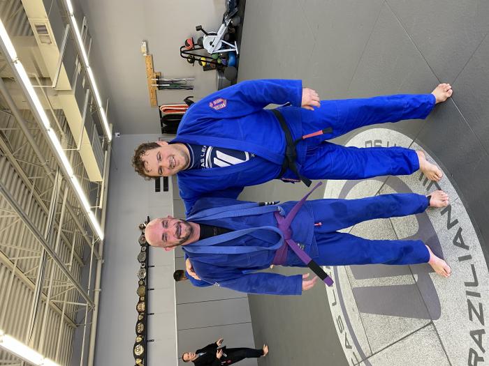 Purple belt · November 22, 2021 · Promoted by Laban Propst