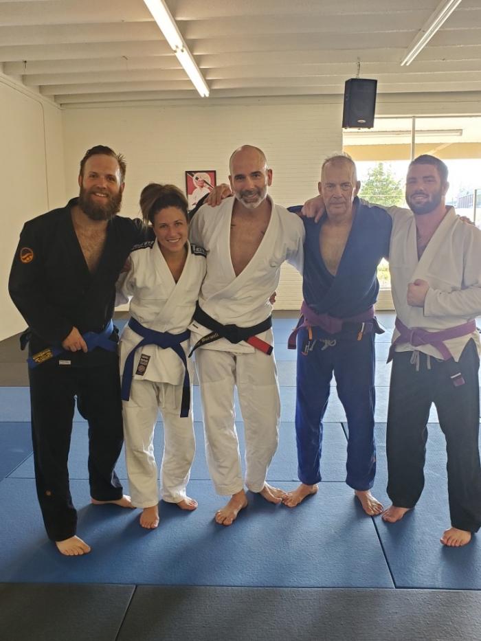 Blue belt · September 6, 2019 · Promoted by Clay Burwell