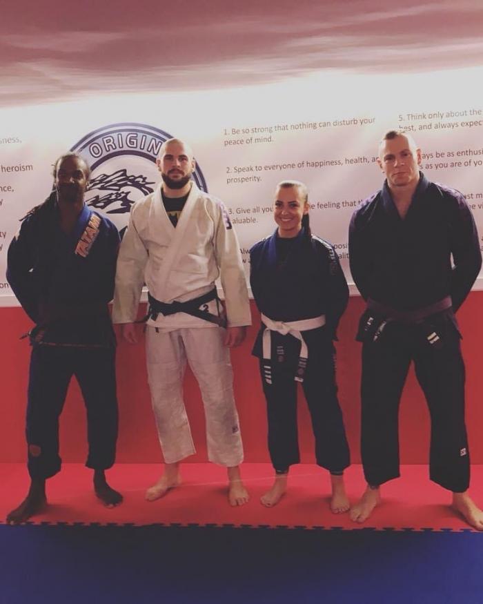with friends from Origin bjj, November 2017