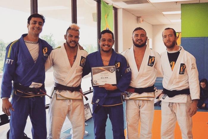 Blue belt · October 1, 2019 · Promoted by Leanardo Machado