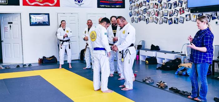 Blue belt · October 1, 2019 · Promoted by Leanardo Machado