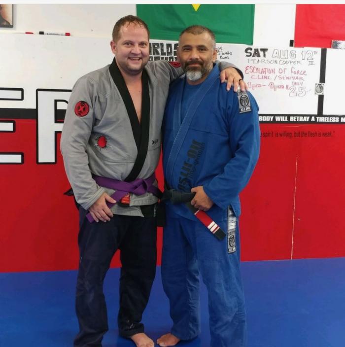 Purple belt · August 1, 2017 · Promoted by Eddie Avelar