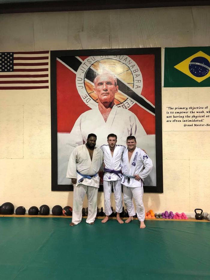 Purple belt · August 7, 2018 · Promoted by Allen Hopkins