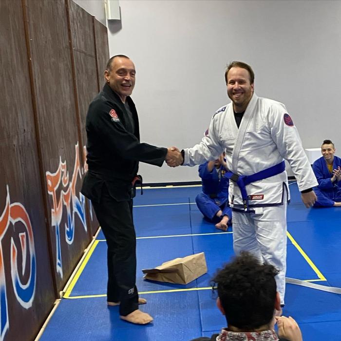 Blue belt · July 30, 2020 · Promoted by Anthony Quartapella