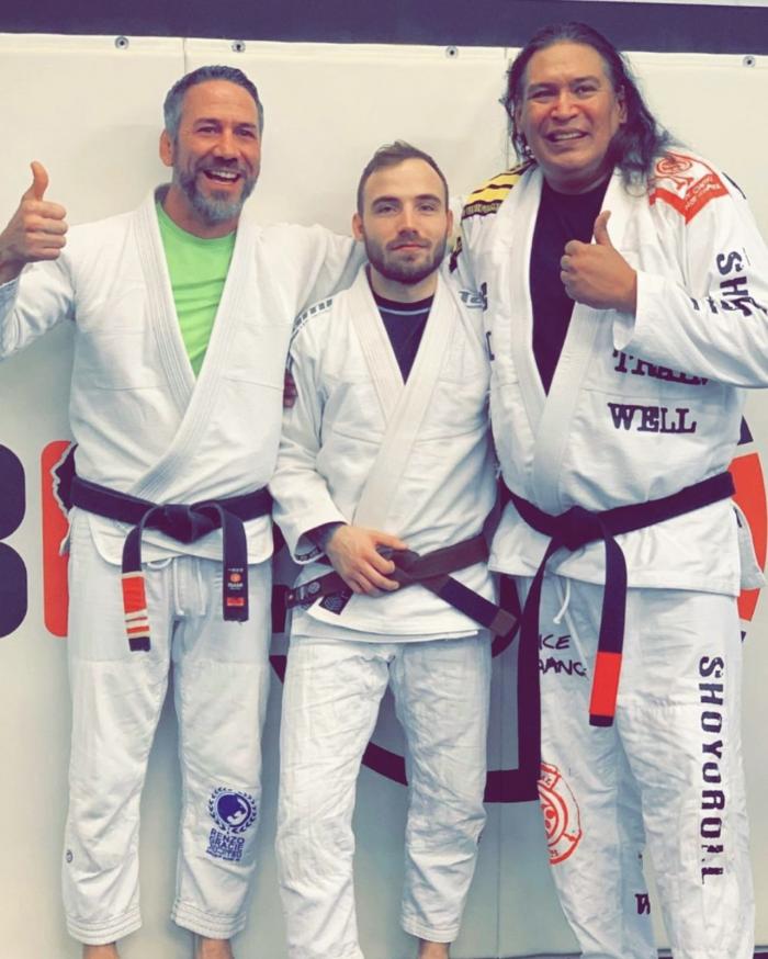 Brown belt · December 22, 2022 · Promoted by Jordan Damon