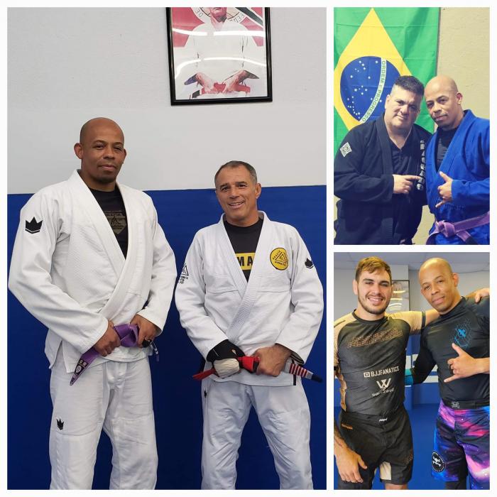 Training with greatness! Master Royler Gracie, Master Rigan Machado, and ADCC Champ Giancarlo Bodoni!