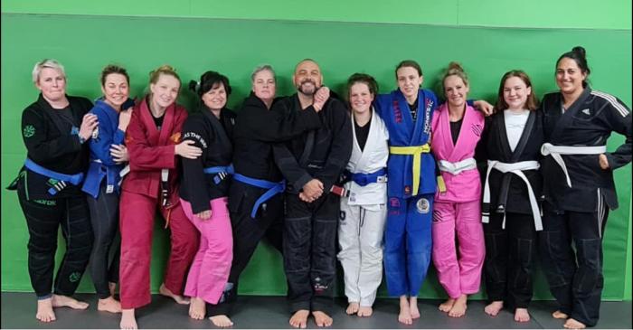 Some of the ladies in my class