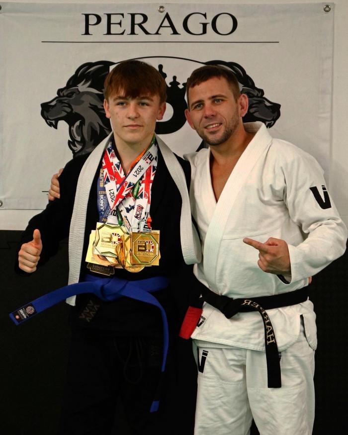 Blue belt · September 18, 2022 · Promoted by Paul Harper