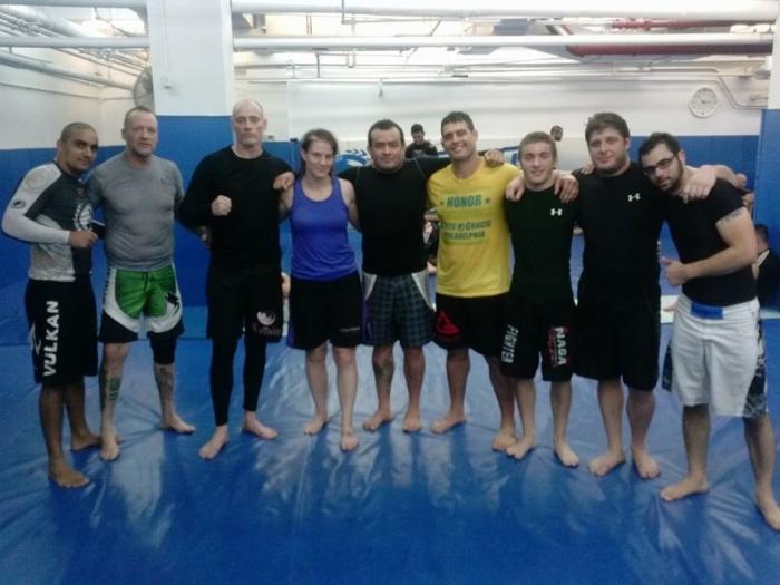 No Gi in the Blue Basement with Daniel Gracie and Marcelo Cruz