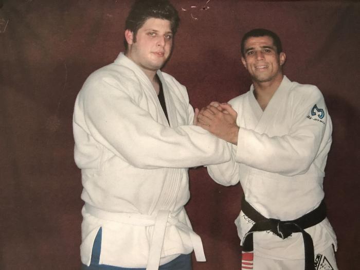 Early days with Royler Gracie