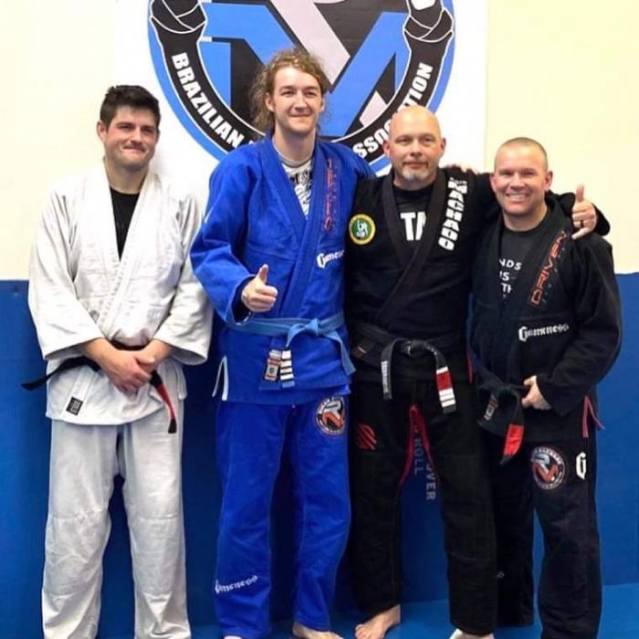 4th stripe blue belt 2021