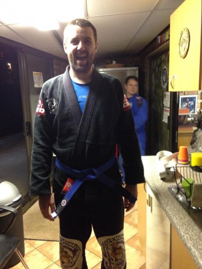Blue belt · September 28, 2015 · Promoted by Jacques Wagner