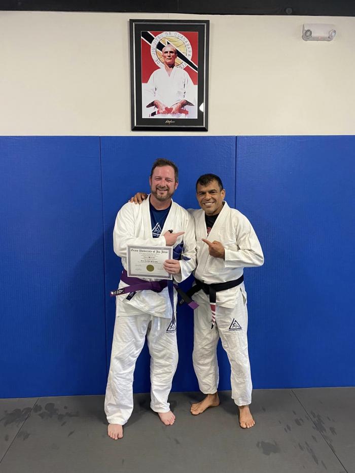 Purple belt · July 23, 2022 · Promoted by Carlos Diaz