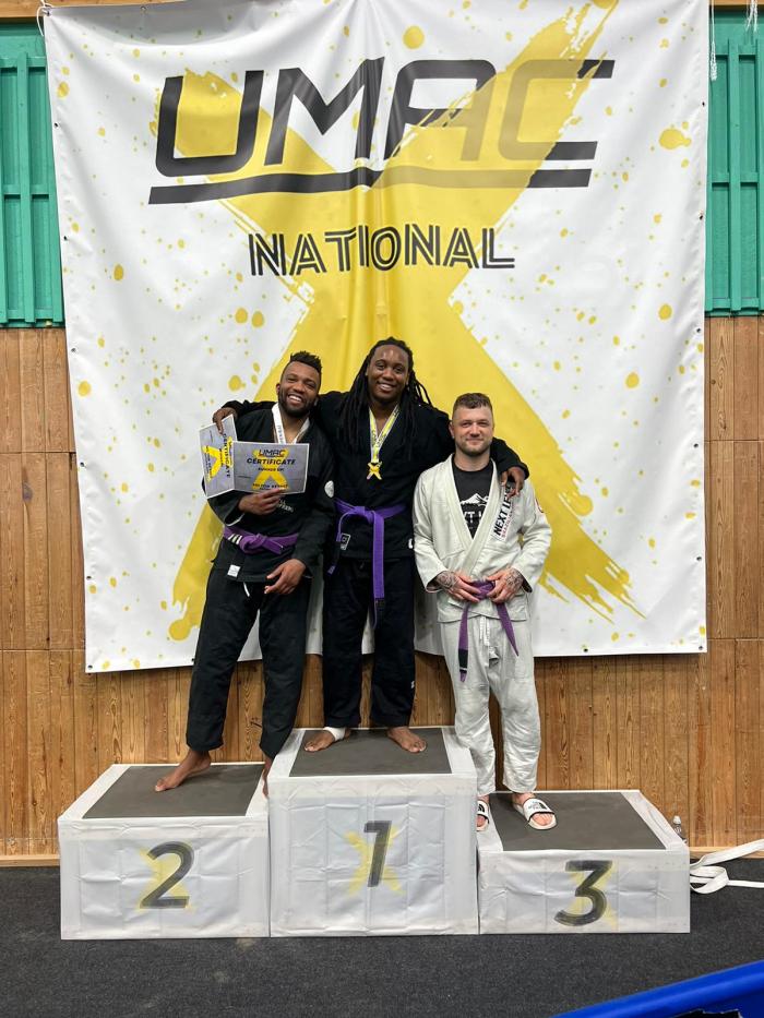 Purple belt, Absolute Gold @ UMAC Milton Keynes BJJ Competition