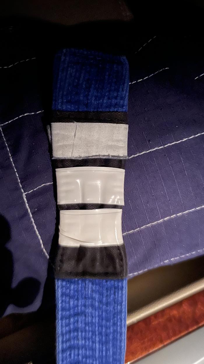 Blue belt · August 5, 2020 · Promoted by Billy Hanes