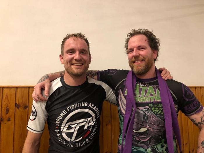Purple belt · November 4, 2022 · Promoted by Arnoud Terpstra