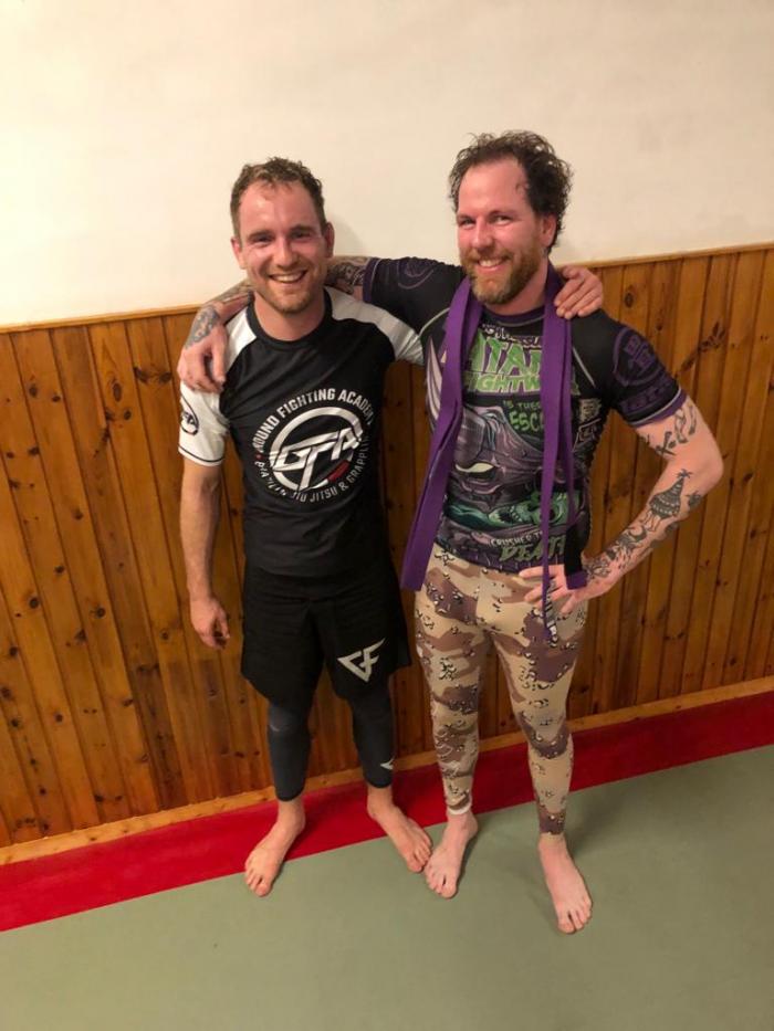 Purple belt · November 4, 2022 · Promoted by Arnoud Terpstra