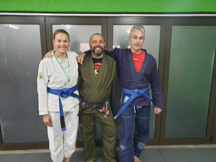 Blue belt · August 8, 2020 · Promoted by Jacques Wagner