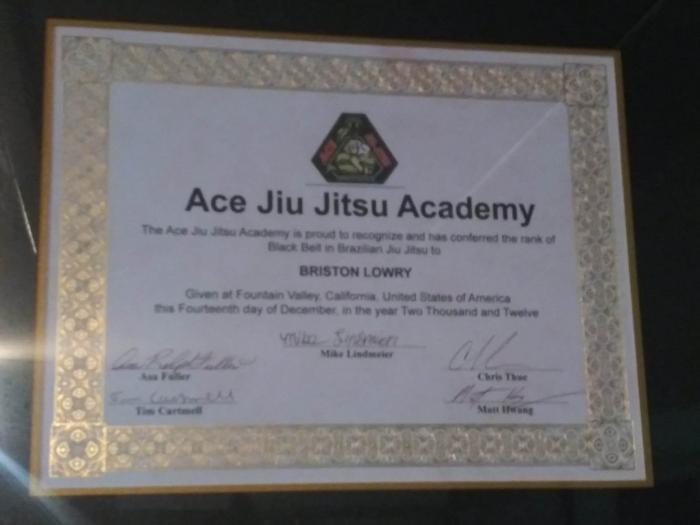Black Belt Cert