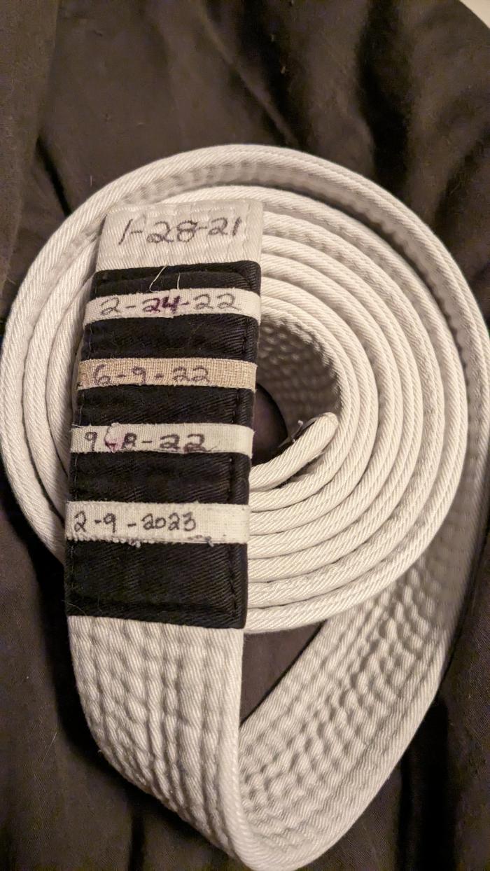 White belt · January 28, 2021