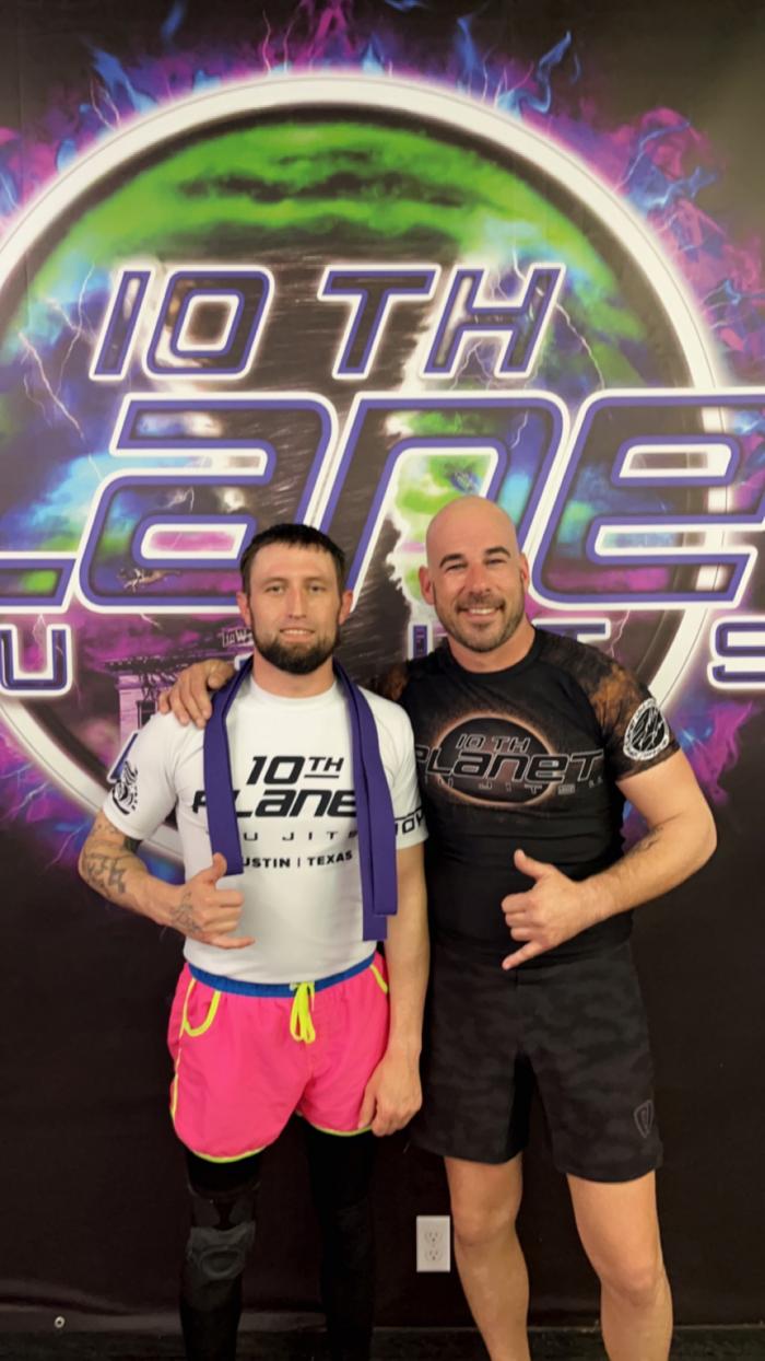 Purple belt · April 5, 2023 · Promoted by Jason Greer