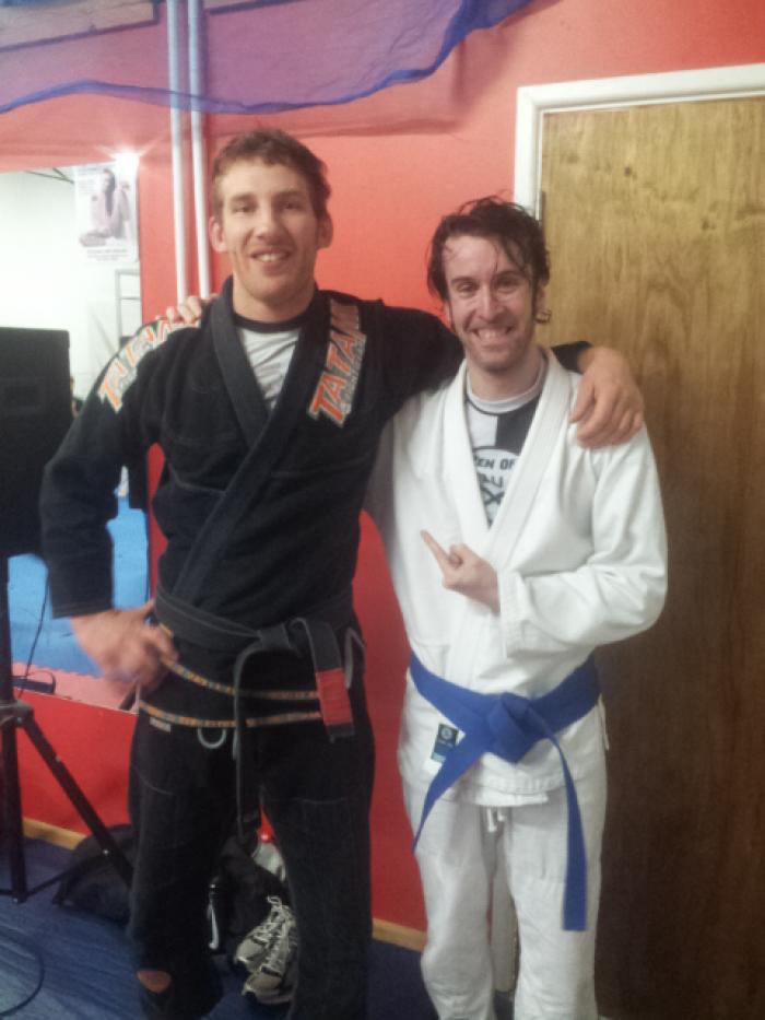 Blue belt · March 12, 2015 · Promoted by Kenny Baker