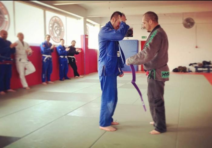 Purple belt · August 22, 2020 · Promoted by Dom Szikora
