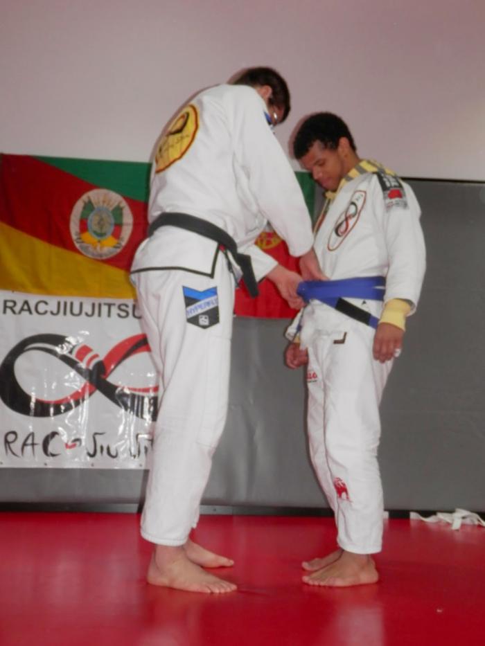 Blue belt · January 31, 2015 · Promoted by Ronaldo Carlos