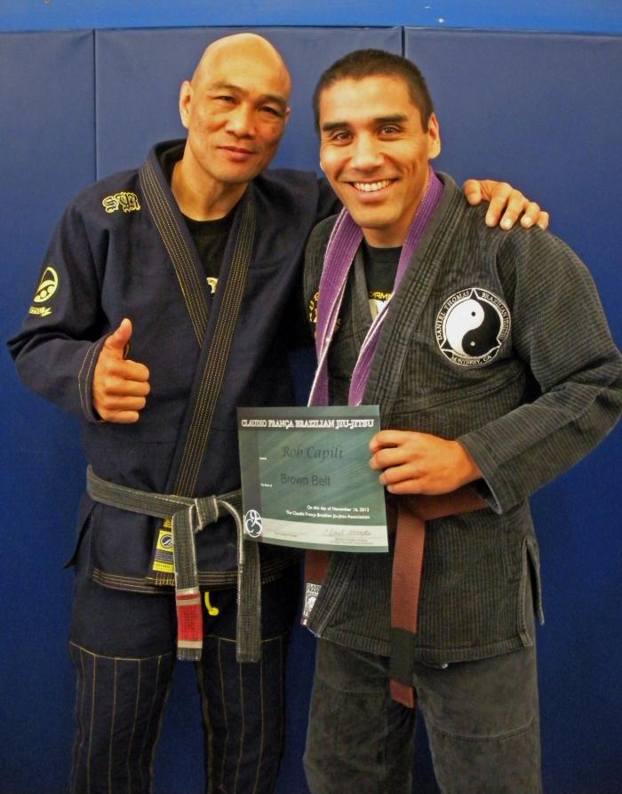 Brown belt · November 16, 2013 · Promoted by Vince Vanderlipe