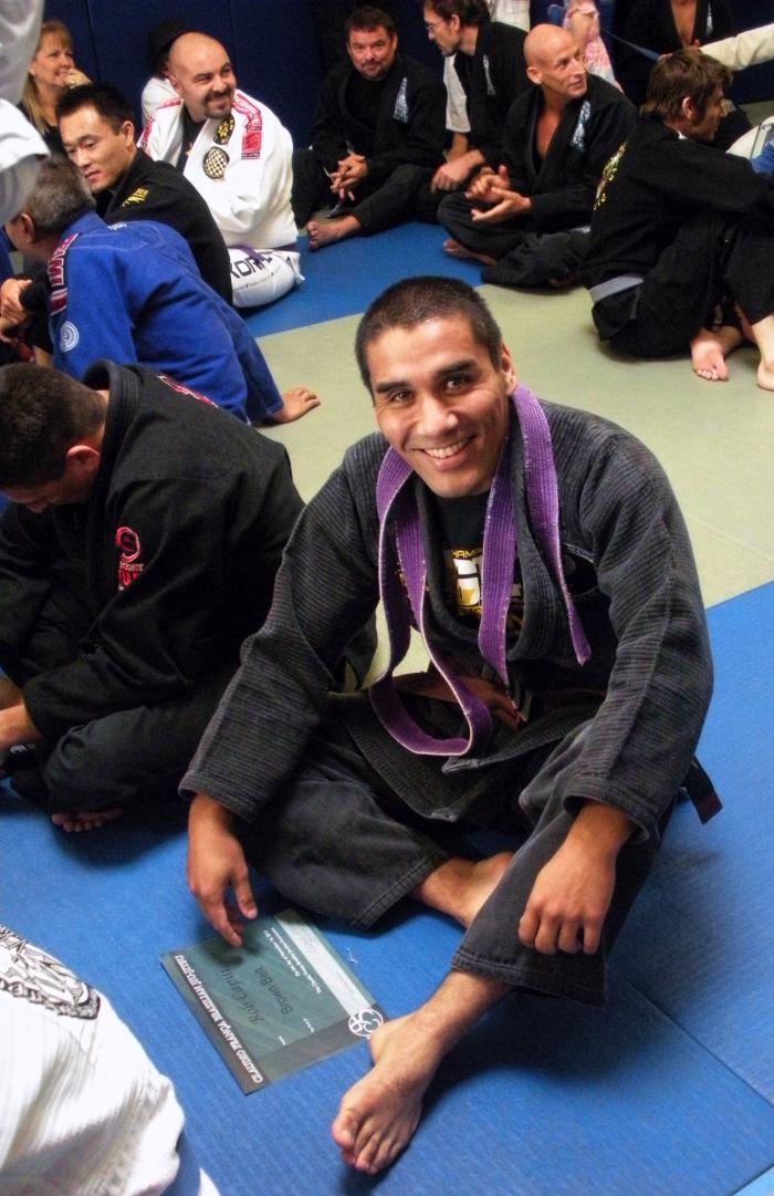 Brown belt · November 16, 2013 · Promoted by Vince Vanderlipe
