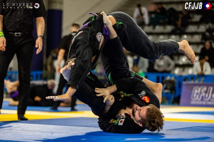 Flying armbar (attempt 😅) @ Paris Fall International Open IBJJF Jiu-Jitsu 2022
