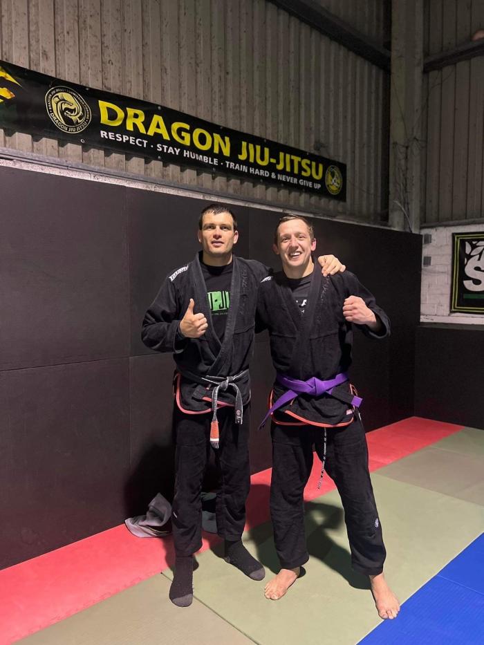 Purple belt · December 12, 2022 · Promoted by Piotr Wisniewski