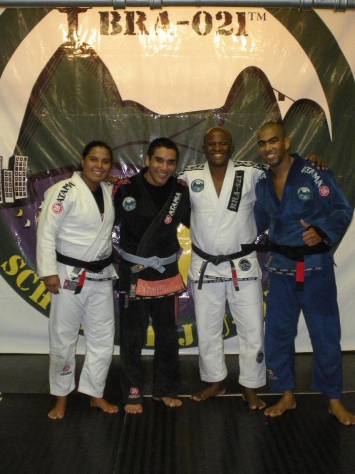 Training with Hannette Staack at Brazil 021 while visiting Chicago