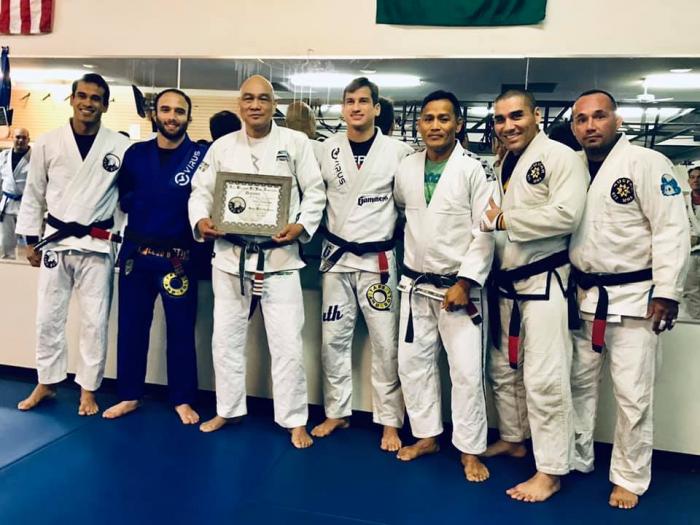 After the Osvaldo "Queixinho" Moizinho and Samir Chantre seminar in Salinas, CA