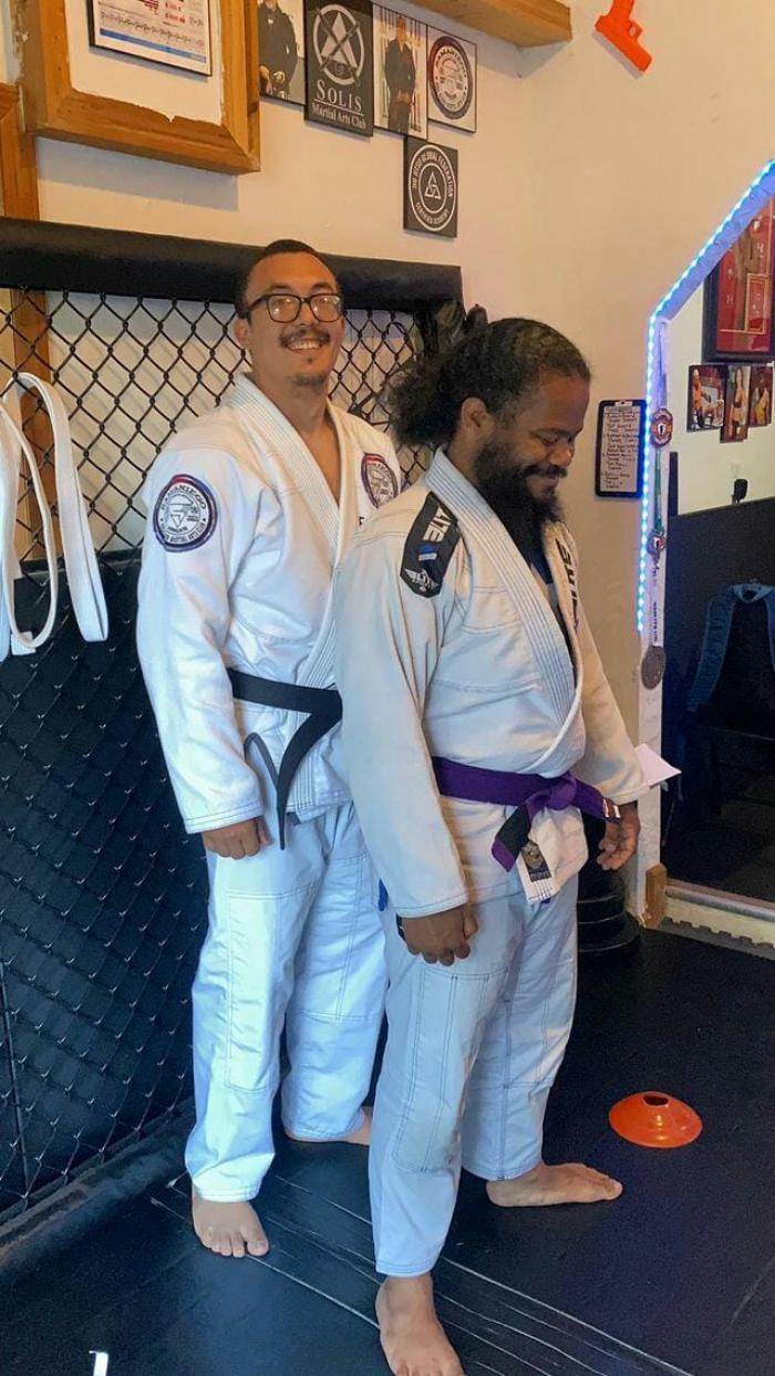 Purple belt · May 8, 2023 · Promoted by Gabriel Samaniego III