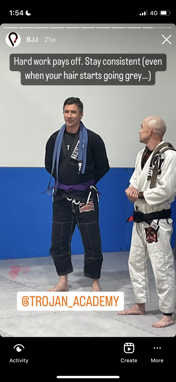Purple belt · December 15, 2022 · Promoted by Darran Petty