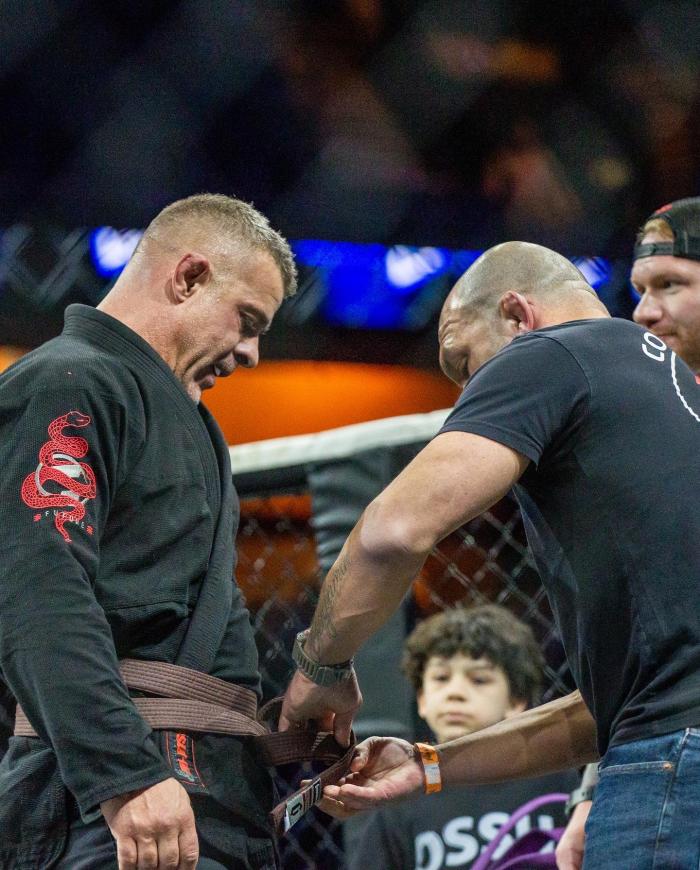 Brown belt promotion