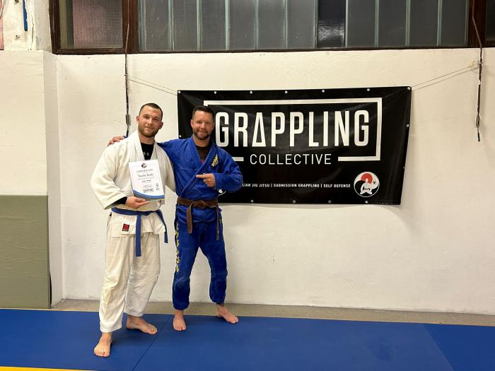 Blue belt · April 1, 2023 · Promoted by Nils