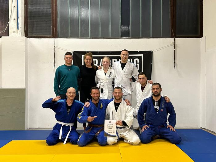 Blue belt · April 1, 2023 · Promoted by Nils