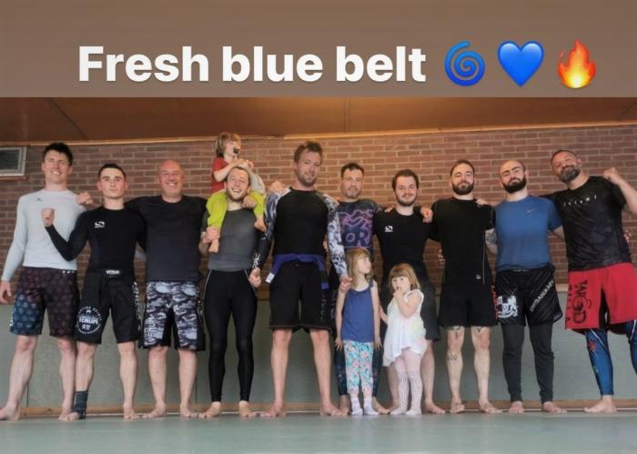 Blue belt · May 29, 2022 · Promoted by Philip Candries