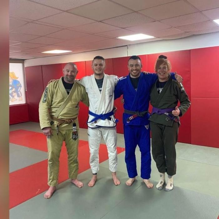 Blue belt · September 14, 2017 · Promoted by Oliver Geddes