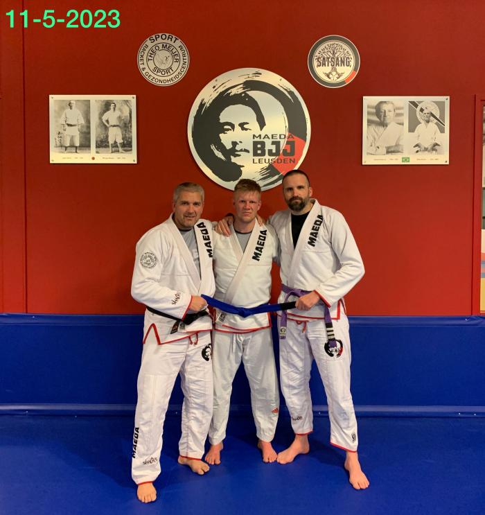 Blue belt · May 11, 2023 · Promoted by Michel Kragten