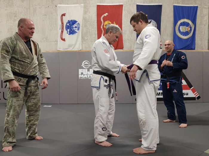 Purple belt · March 12, 2023 · Promoted by Michael Ferriter