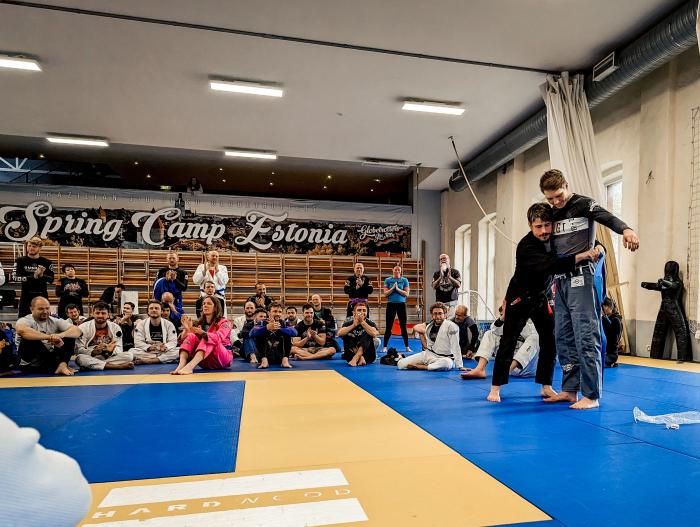 Blue belt · April 29, 2023 · Promoted by Giles Garcia