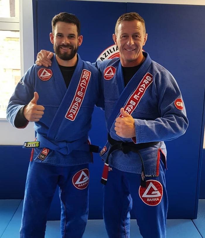 Blue belt · August 16, 2019 · Promoted by Barry Crowther